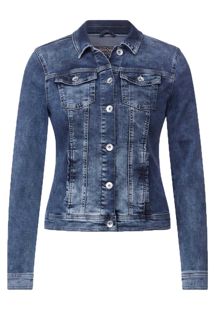 Hellblaue Jeansjacke