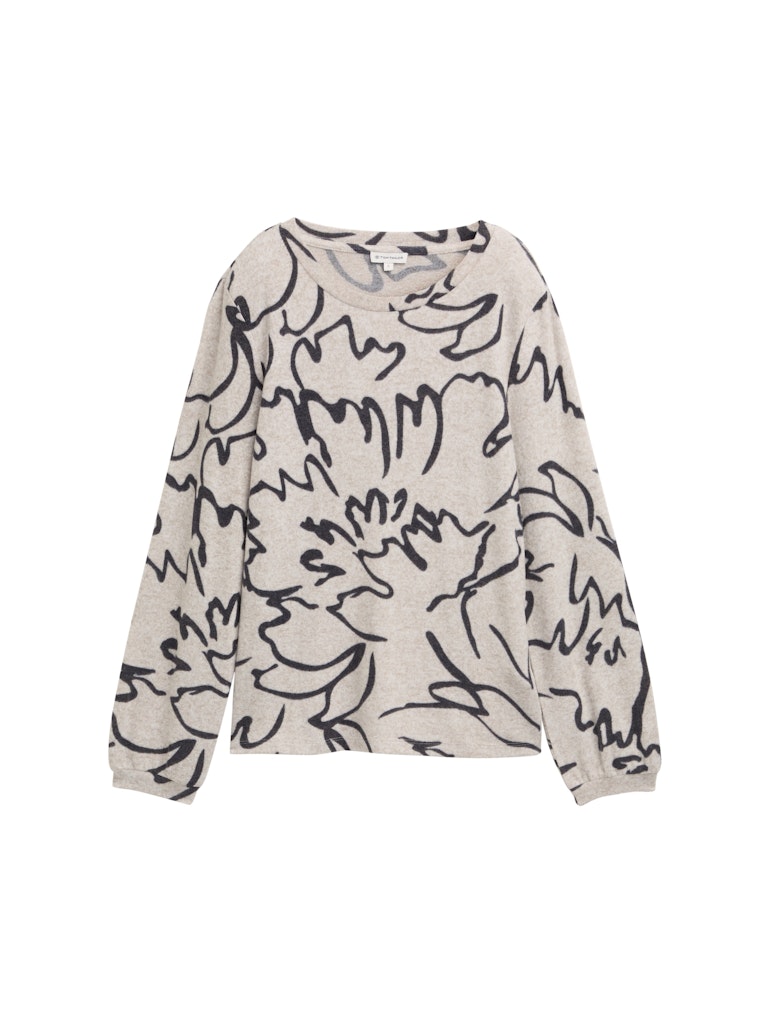 Tom Tailor Langarmshirt mit Muster