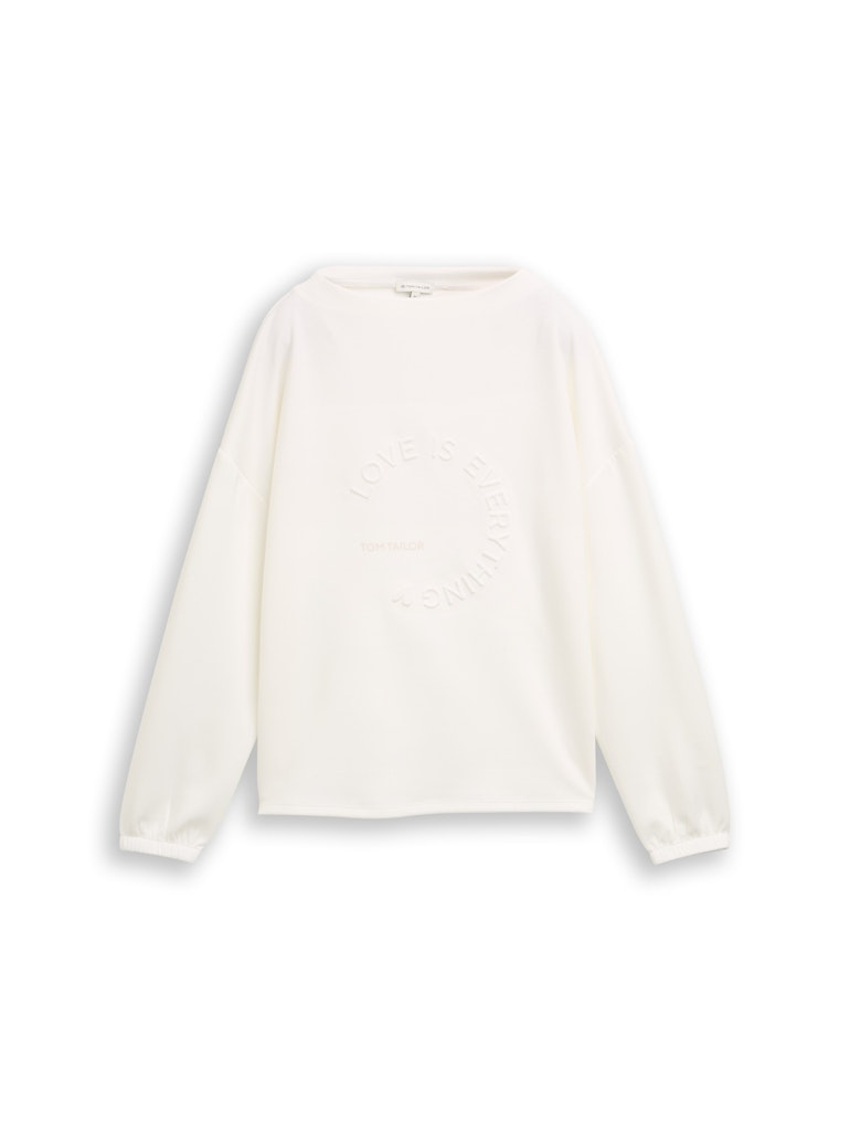 Scuba Langarmshirt mit 3D-Print