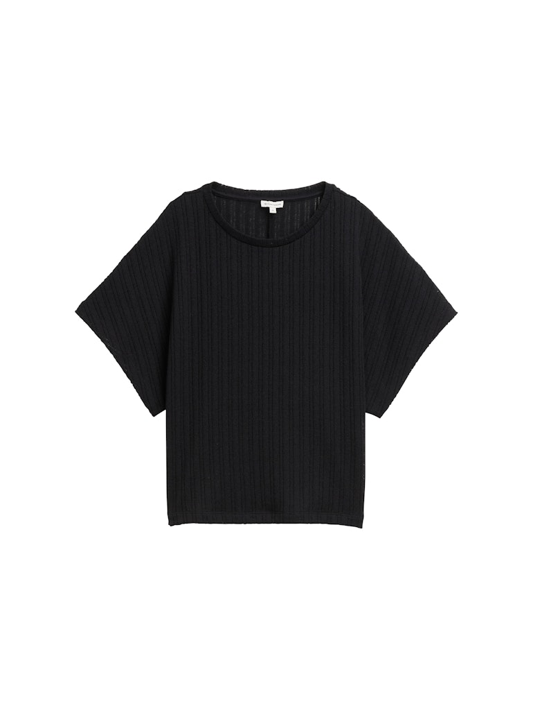 Tom Tailor Loose Fit Crinkle T-Shirt