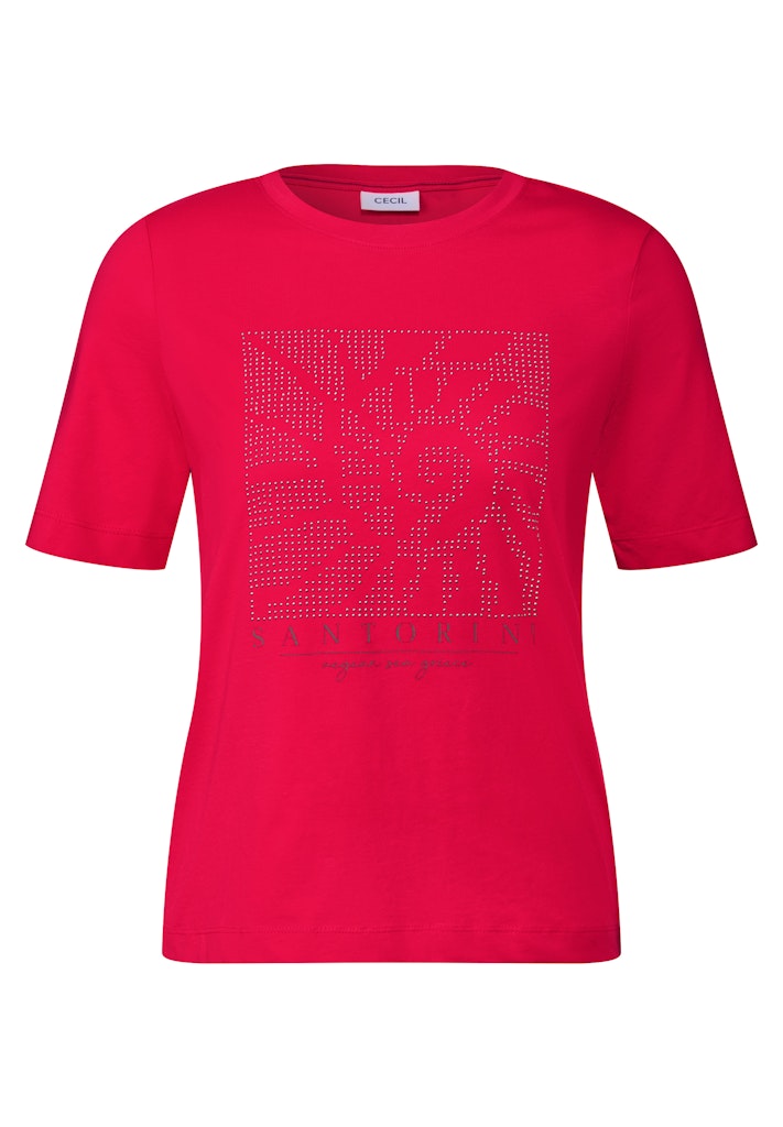 Cecil Shirt mit Schmucksteinen