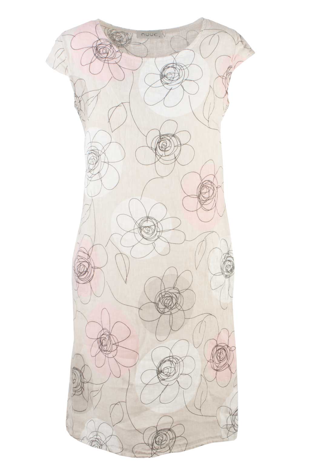 nuuc Leinenkleid mit Blumenprint