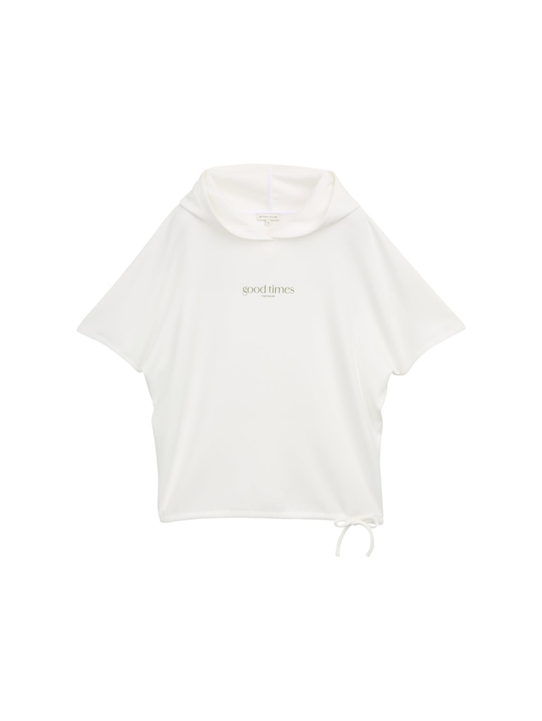 T-Shirt mit Kapuze
