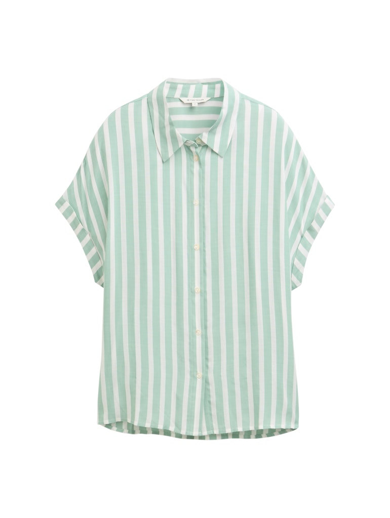 Tom Tailor Loose Fit Bluse mit Streifenmuster