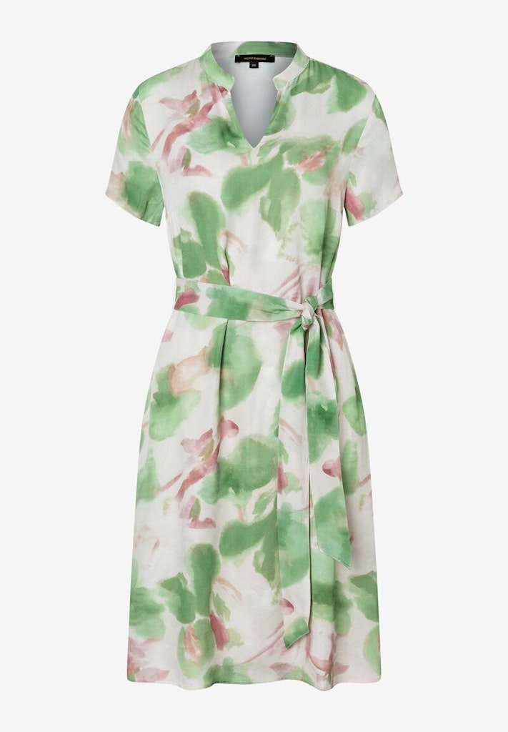 Satinkleid Flowerprint