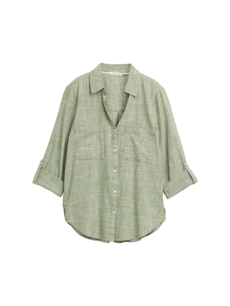 Bluse mit Brusttaschen