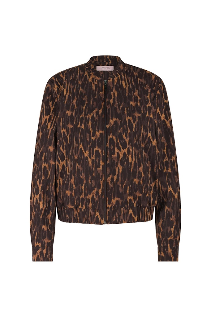 Bomber Jacke "Elliot" im Leo Print Bomber Jacke "Elliot" im Leo Print