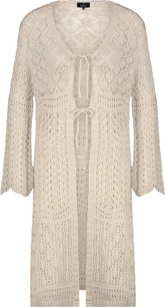 Monari Strickjacke mit Ajourmuster