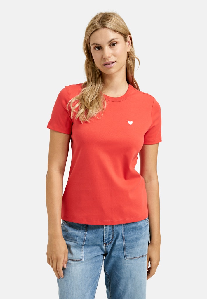 Smith & Soul T-Shirt mit Herz-Detail