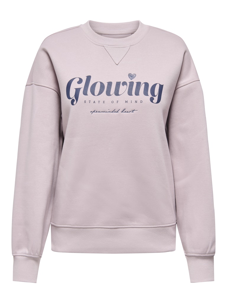 ONLSOFIA L/S WORD O-NECK SWT