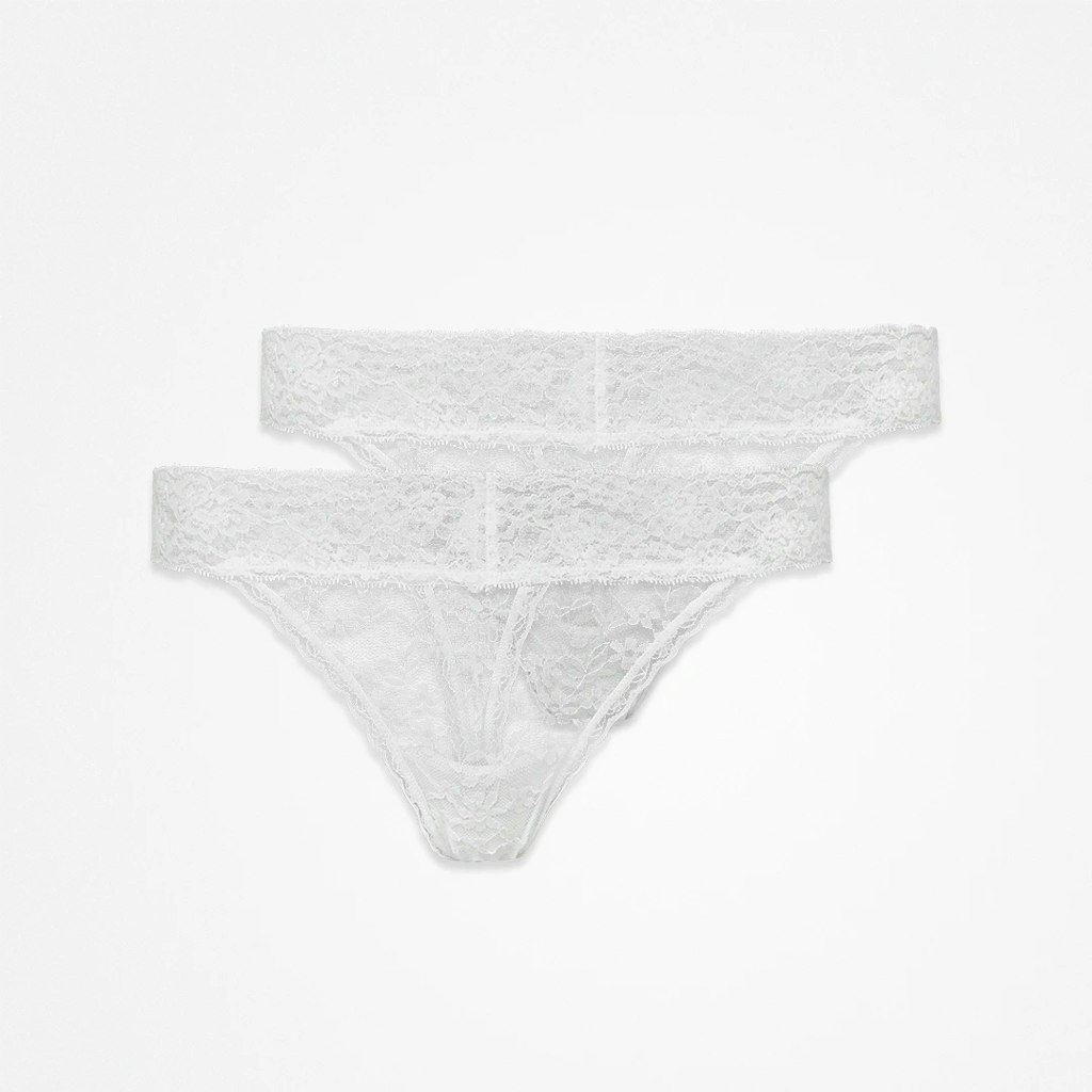 Snocks Spitzen-Tanga 2er-Set