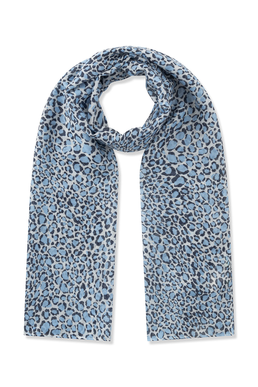 Schal mit Leomuster Schal mit Leomuster