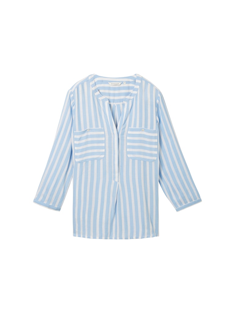 Bluse mit Streifenmuster