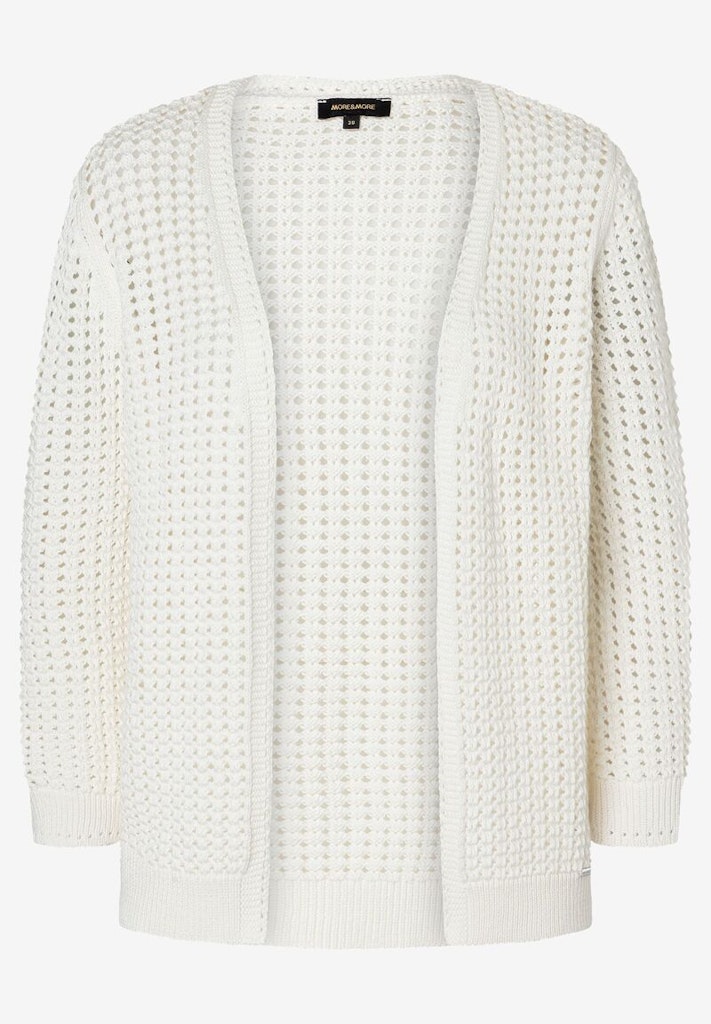 Ajour-Cardigan ecru Sommer-Kollektion