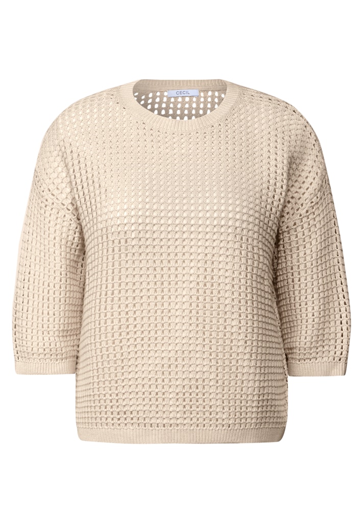 Cecil Pullover im Häkel-Optik