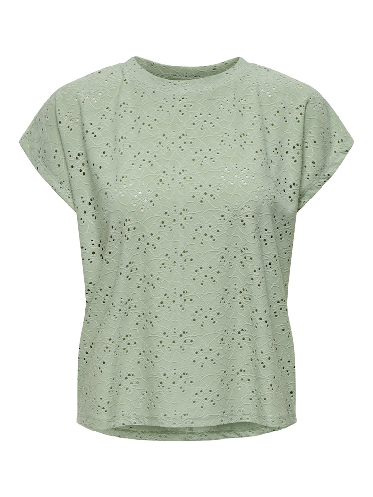 ONLY T-Shirt mit Spitzen-Details