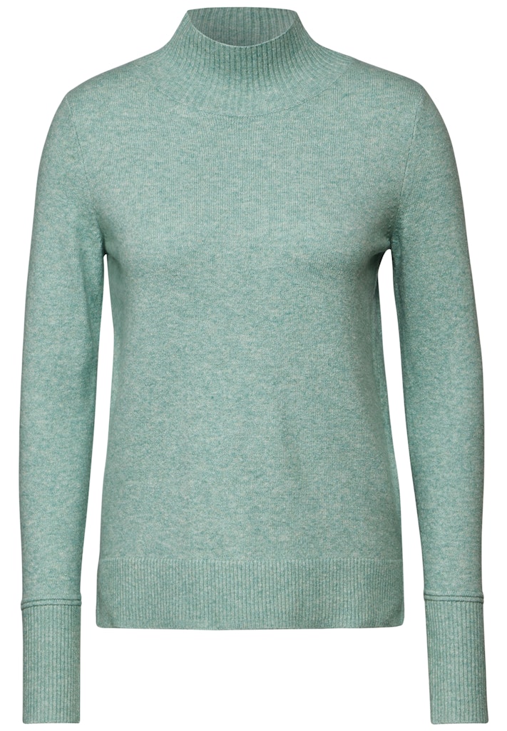 Pullover mit Stehkragen