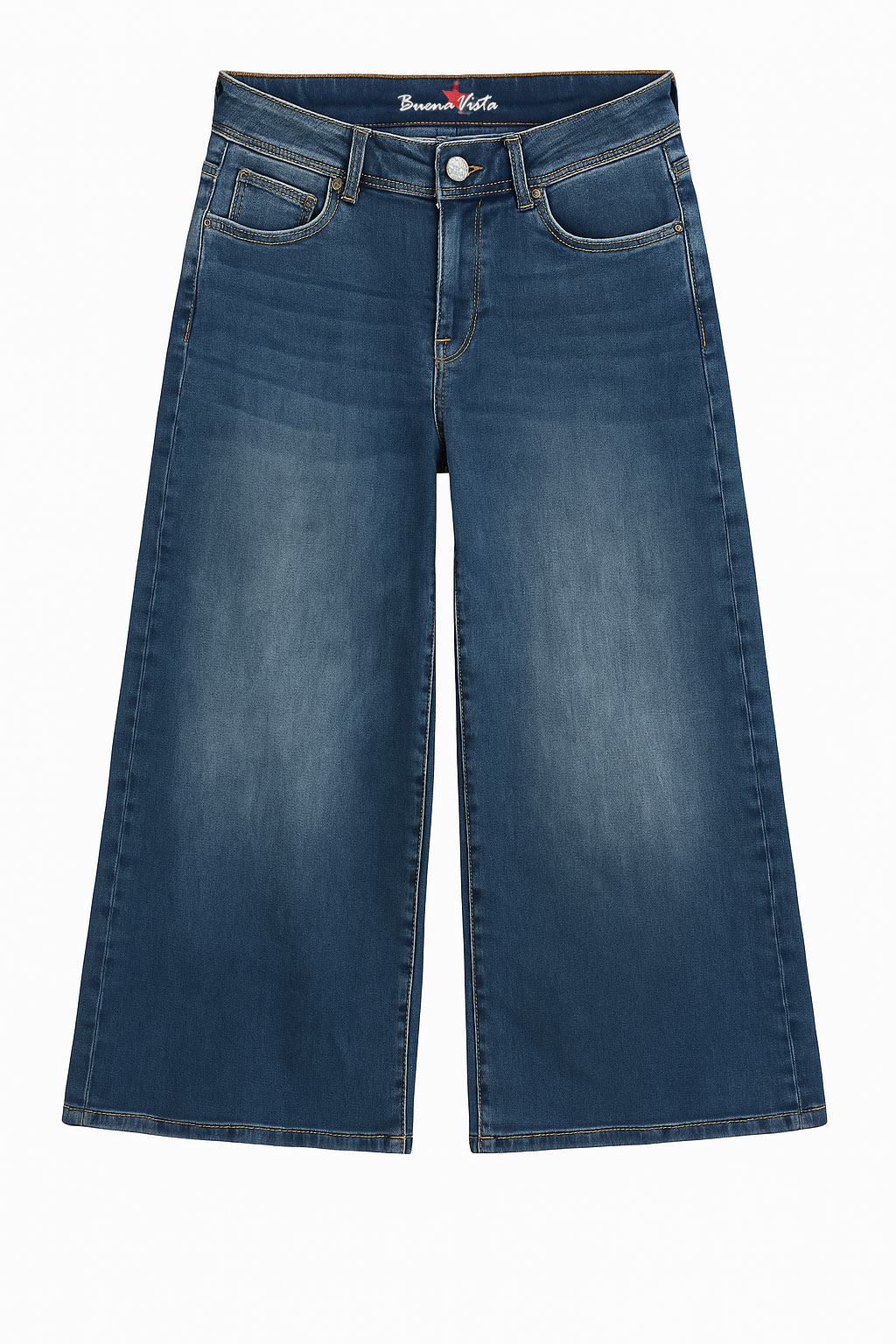 Buena Vista Culotte-Jeans "Italy Palazzo"