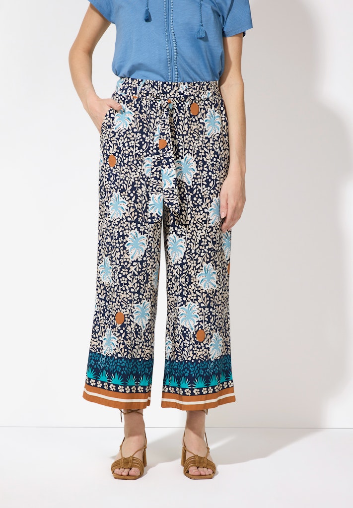 More & More Print-Culotte