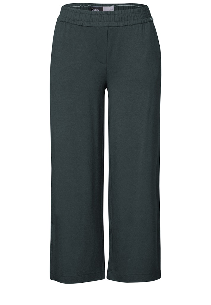 Cecil Wide Leg Jersey-Hose