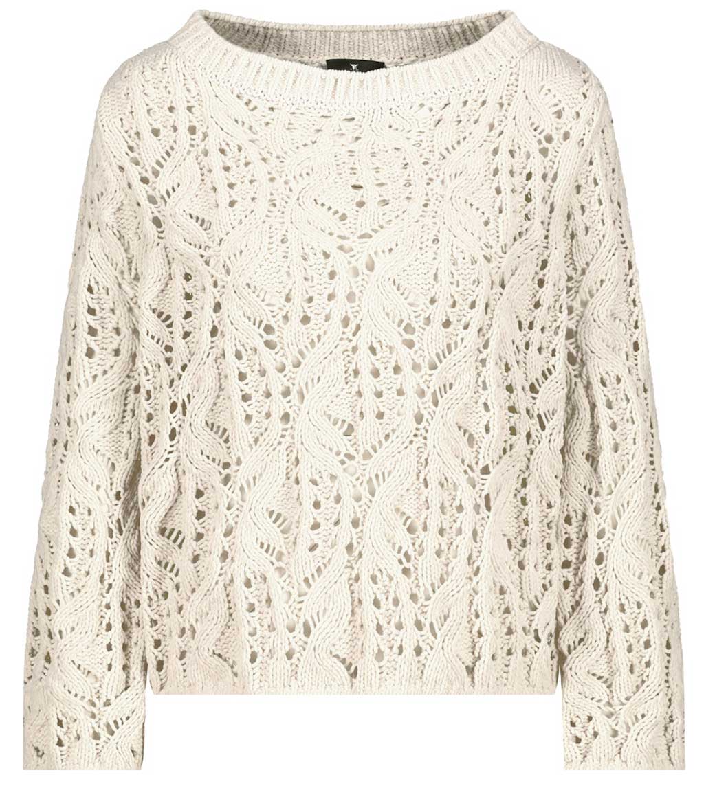 Monari Pullover Ajourmuster