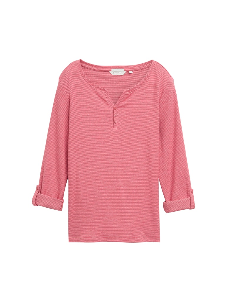 Tom Tailor Langarmshirt mit Turn-Up-Sleeve