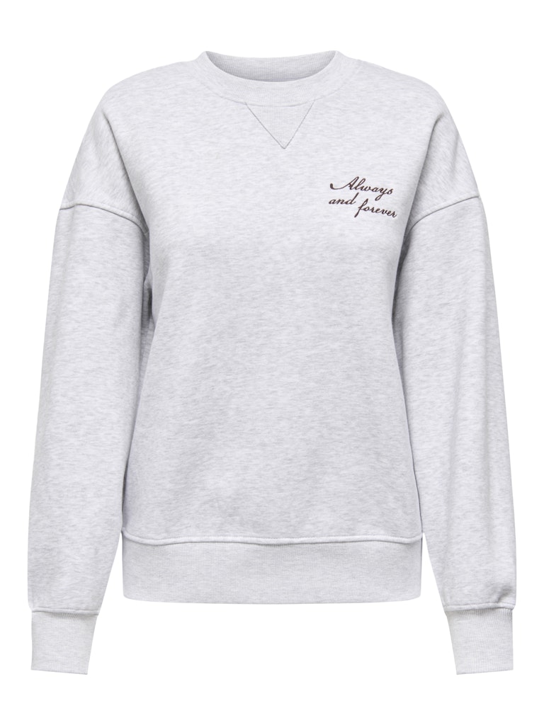 ONLSOFIA L/S WORD O-NECK SWT