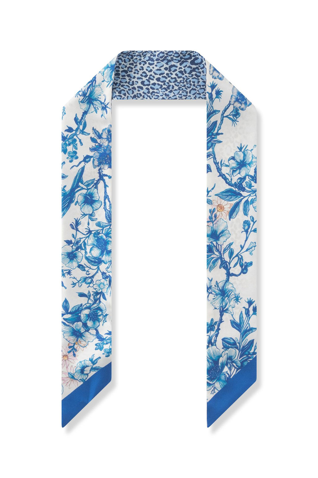 Twilly mit Blumen-Leo-Muster Twilly mit Blumen-Leo-Muster