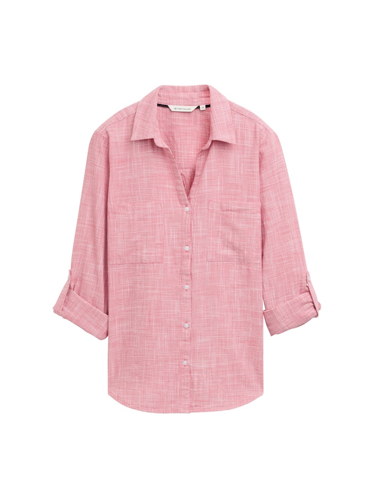 Bluse mit Brusttaschen