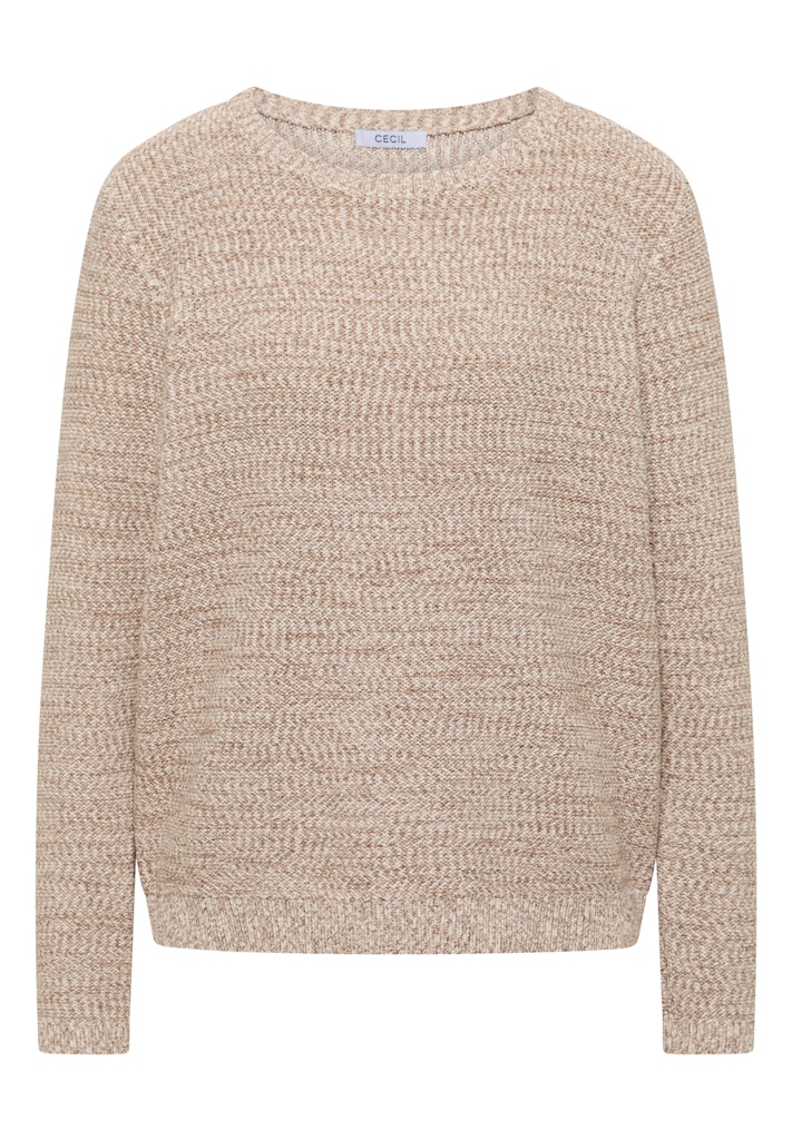 Strickpullover "Space Dye"