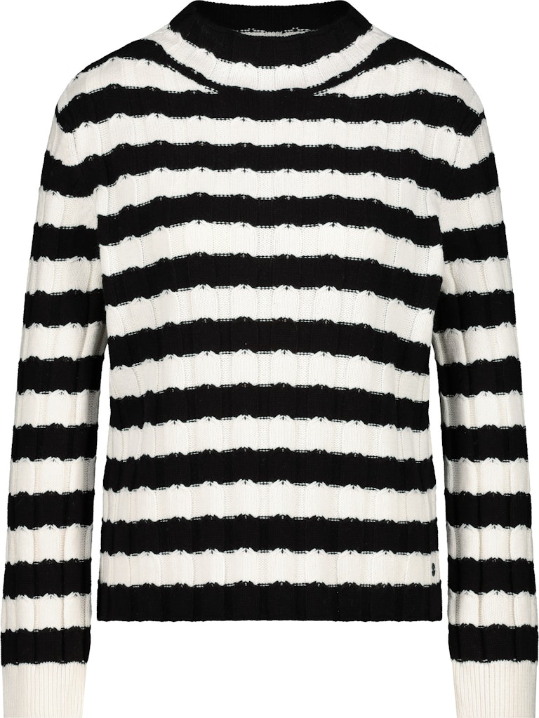 Monari Gestreifter Pullover 