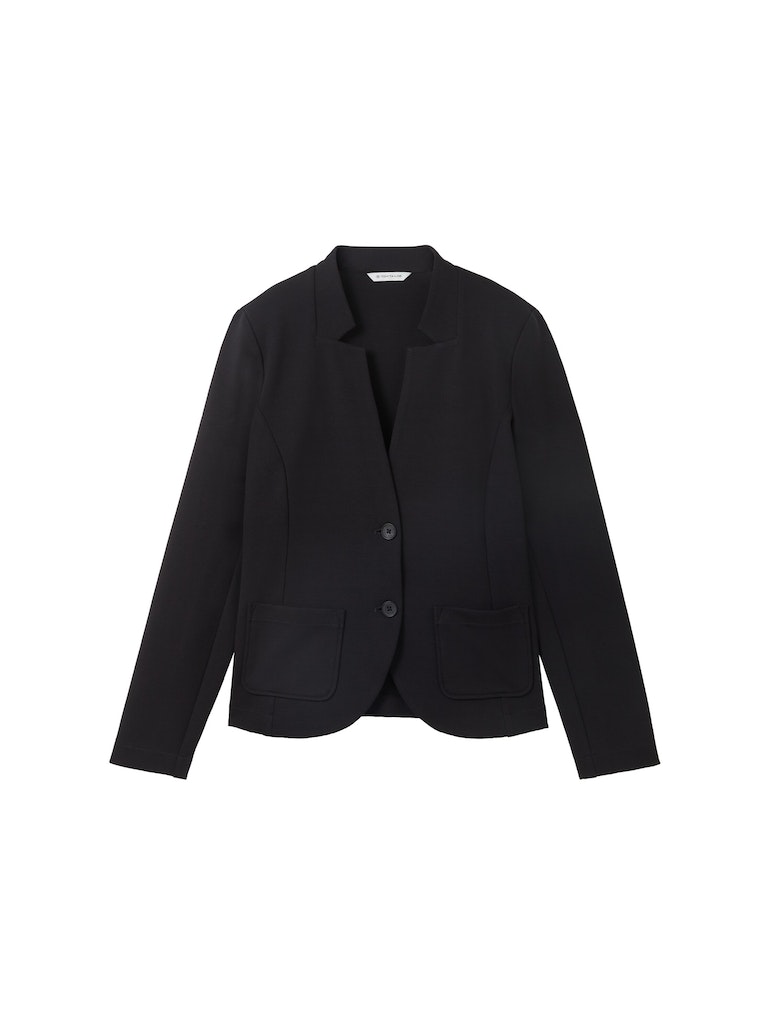 Slim Fit Blazer mit Ottoman Struktur