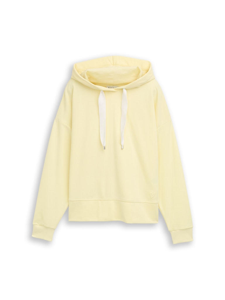 Hoodie Sweatshirt mit Herz-Detail