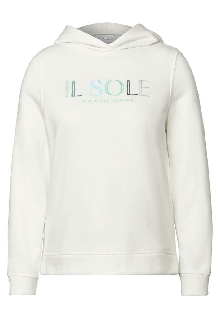 Hoodie mit Stickerei