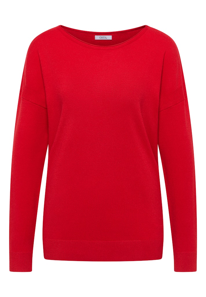 Pullover mit Strukturdetail