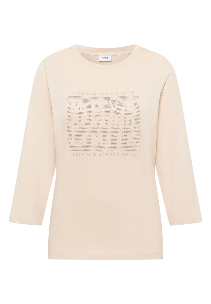 Shirt mit Schmucksteinen