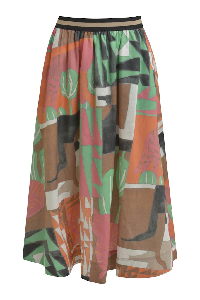 Milano Italy Rock mit Allover Print