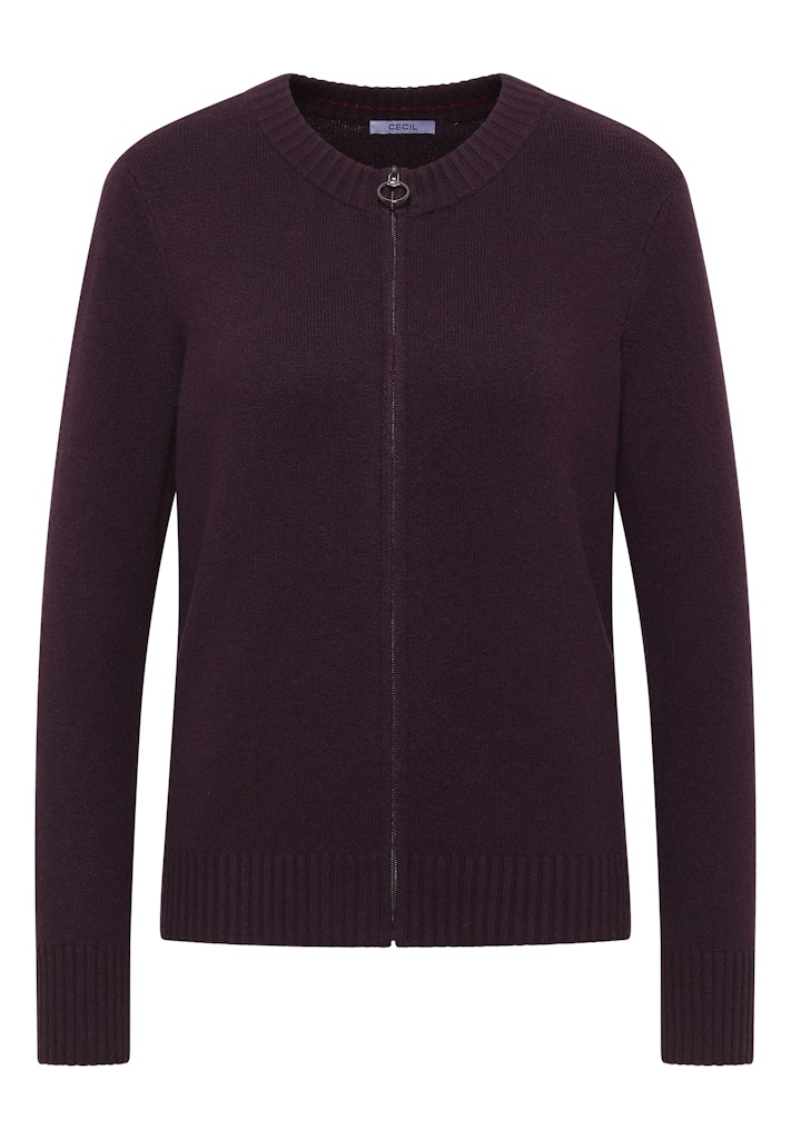 Cosy Cardigan mit Zipper
