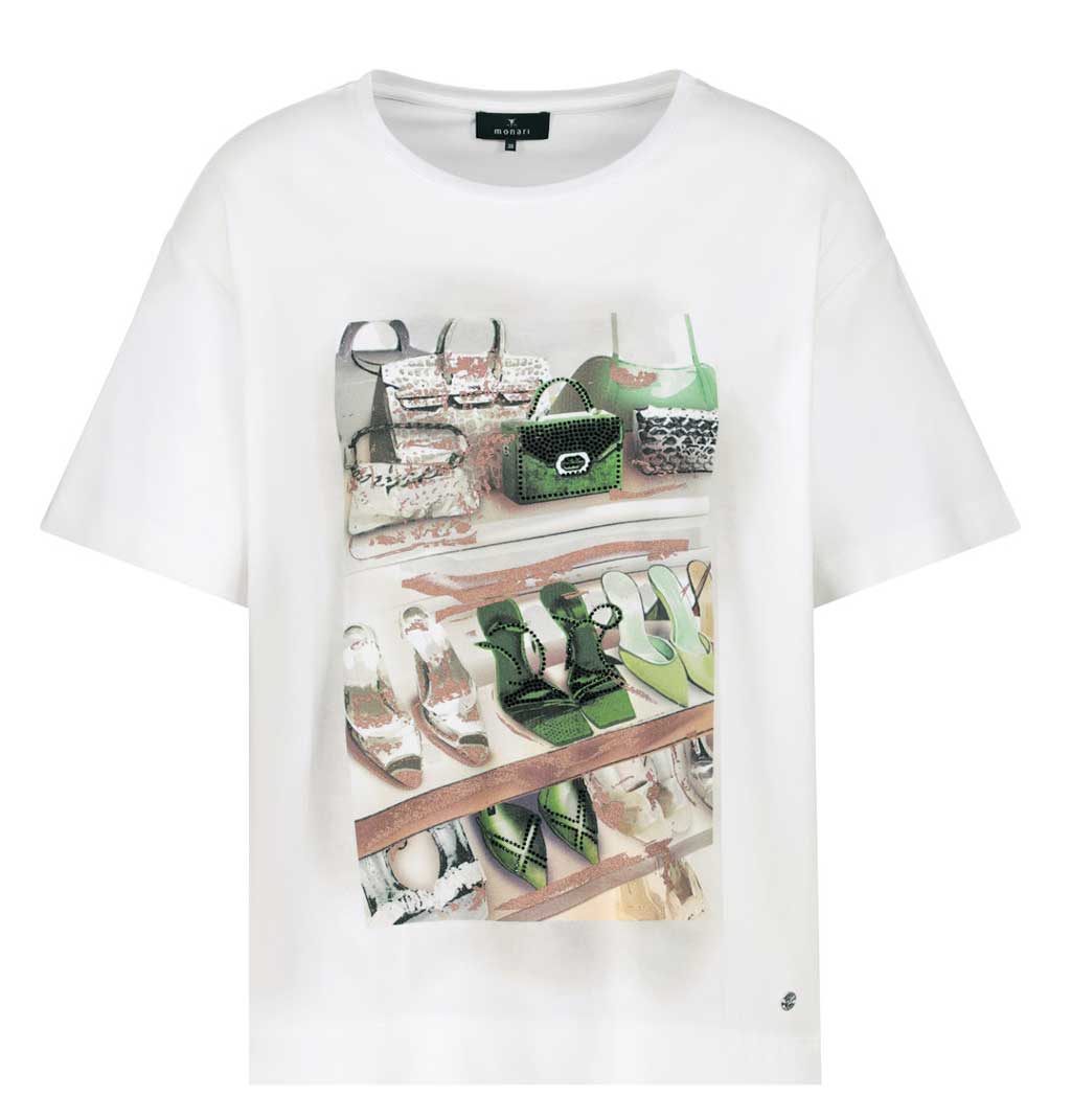 Monari T-Shirt mit Print